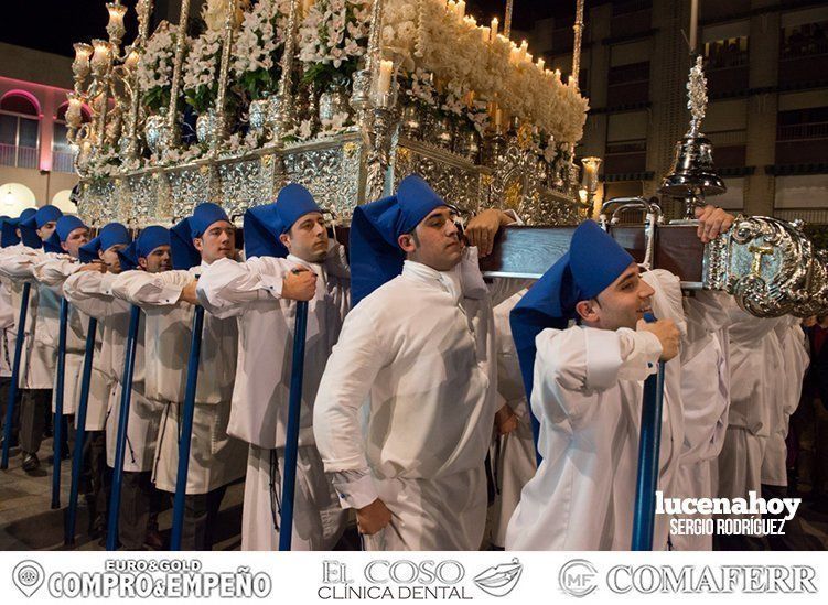 Galería: La Cofradía Franciscana de la Pasión volvió a llenar ayer la noche del Lunes Santo