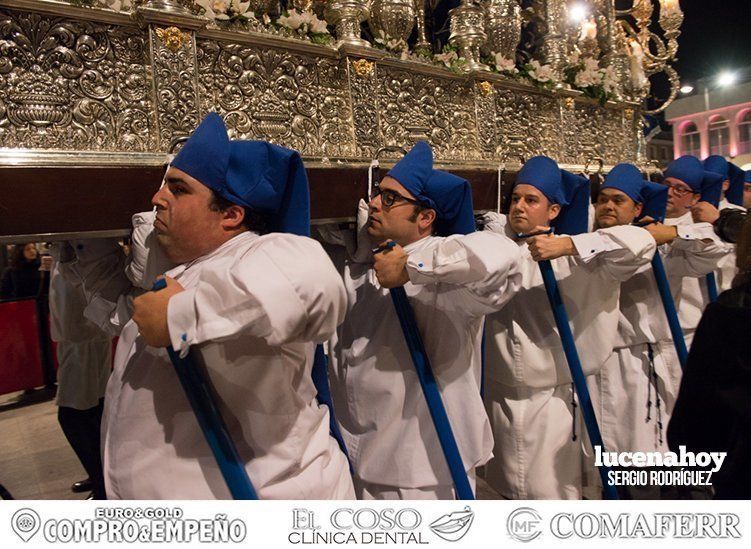 Galería: La Cofradía Franciscana de la Pasión volvió a llenar ayer la noche del Lunes Santo