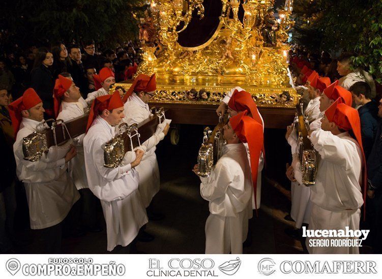 Galería: La Cofradía Franciscana de la Pasión volvió a llenar ayer la noche del Lunes Santo