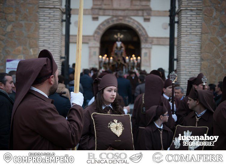 Galería: La Archicofradía del Carmen protagoniza una estación penitencial huerfana de dos de sus titulares