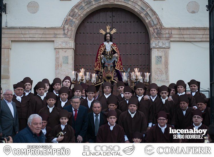 Galería: La Archicofradía del Carmen protagoniza una estación penitencial huerfana de dos de sus titulares