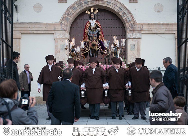 Galería: La Archicofradía del Carmen protagoniza una estación penitencial huerfana de dos de sus titulares