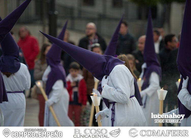 Galería: El Nazareno del Valle y la Amargura parten de San Mateo para llenar el Miércoles Santo lucentino