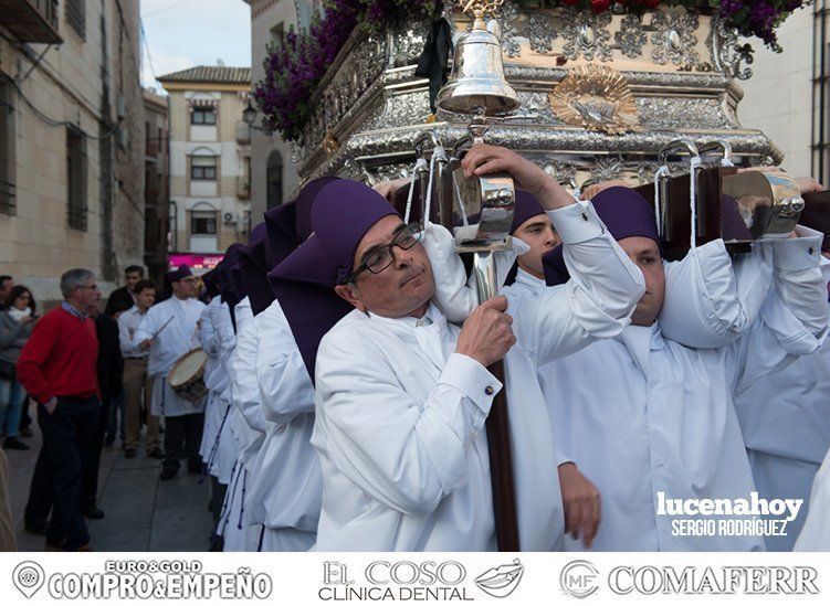 Galería: El Nazareno del Valle y la Amargura parten de San Mateo para llenar el Miércoles Santo lucentino