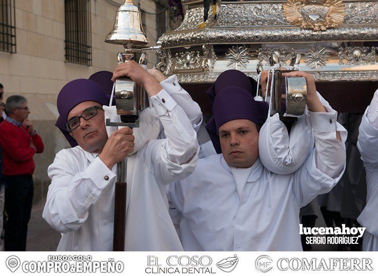 Galería: El Nazareno del Valle y la Amargura parten de San Mateo para llenar el Miércoles Santo lucentino