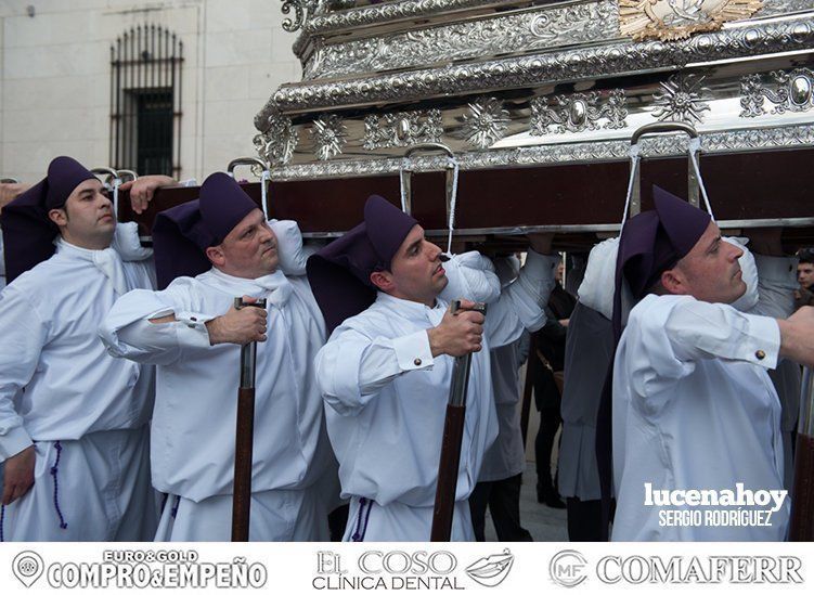 Galería: El Nazareno del Valle y la Amargura parten de San Mateo para llenar el Miércoles Santo lucentino