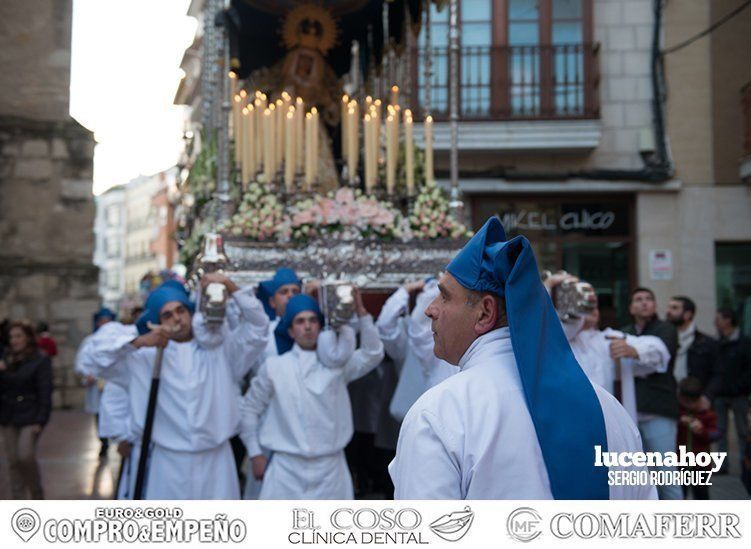 Galería: El Nazareno del Valle y la Amargura parten de San Mateo para llenar el Miércoles Santo lucentino