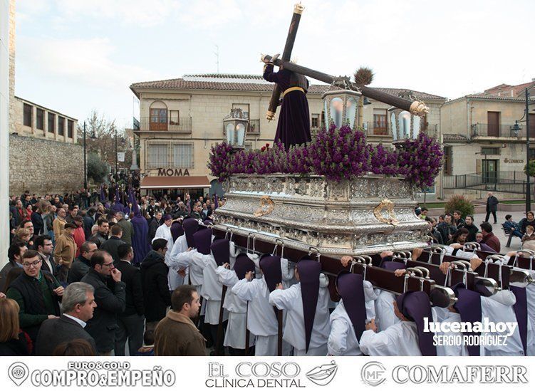 Galería: El Nazareno del Valle y la Amargura parten de San Mateo para llenar el Miércoles Santo lucentino