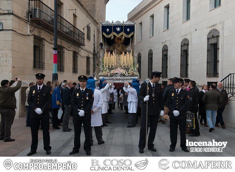 Galería: El Nazareno del Valle y la Amargura parten de San Mateo para llenar el Miércoles Santo lucentino