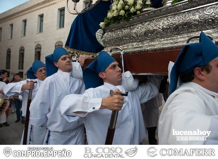 Galería: El Nazareno del Valle y la Amargura parten de San Mateo para llenar el Miércoles Santo lucentino