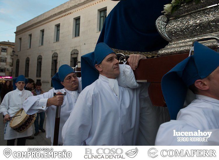 Galería: El Nazareno del Valle y la Amargura parten de San Mateo para llenar el Miércoles Santo lucentino