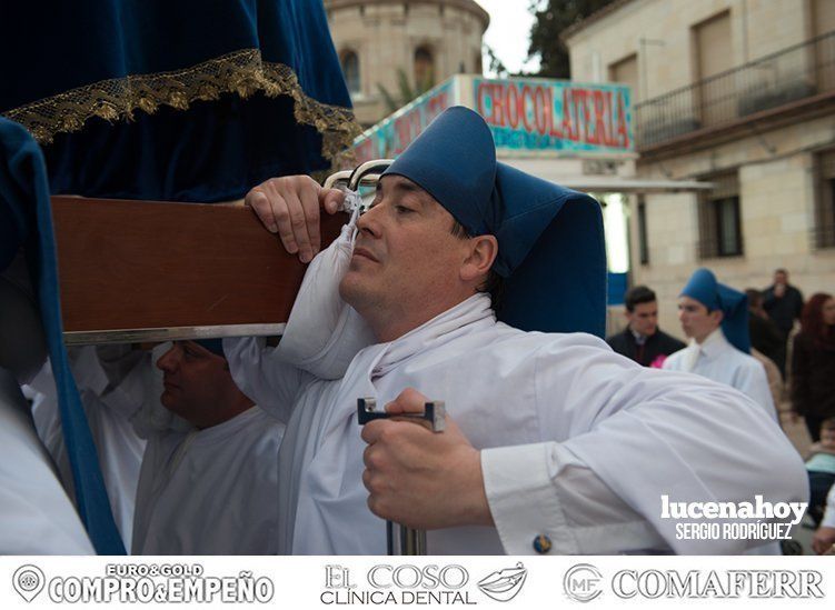 Galería: El Nazareno del Valle y la Amargura parten de San Mateo para llenar el Miércoles Santo lucentino