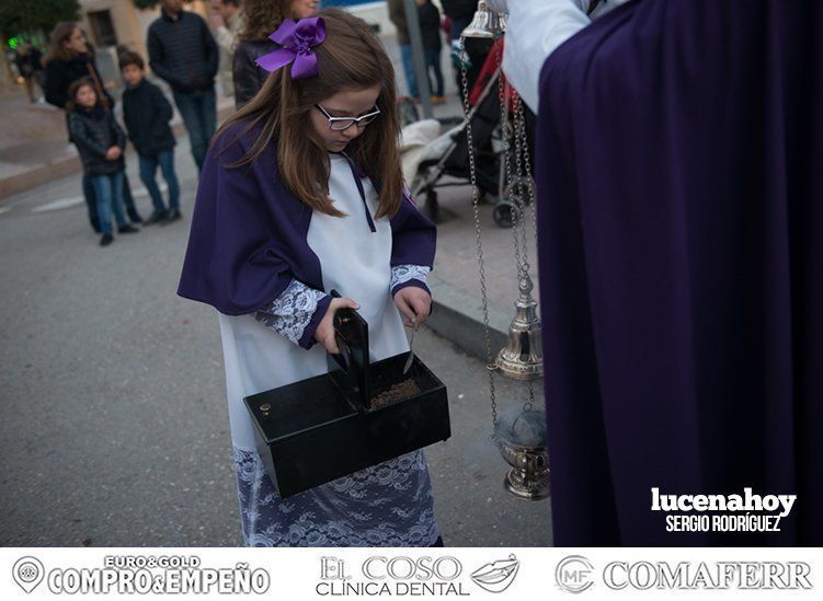 Galería: El Nazareno del Valle y la Amargura parten de San Mateo para llenar el Miércoles Santo lucentino