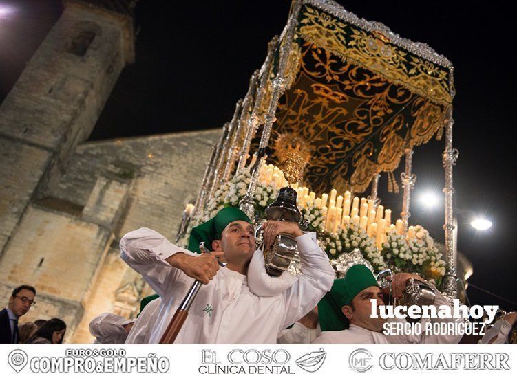 Galería: Ntro. Padre Jesús Amarrado a la Columna pone el broche de oro al Jueves Santo lucentino