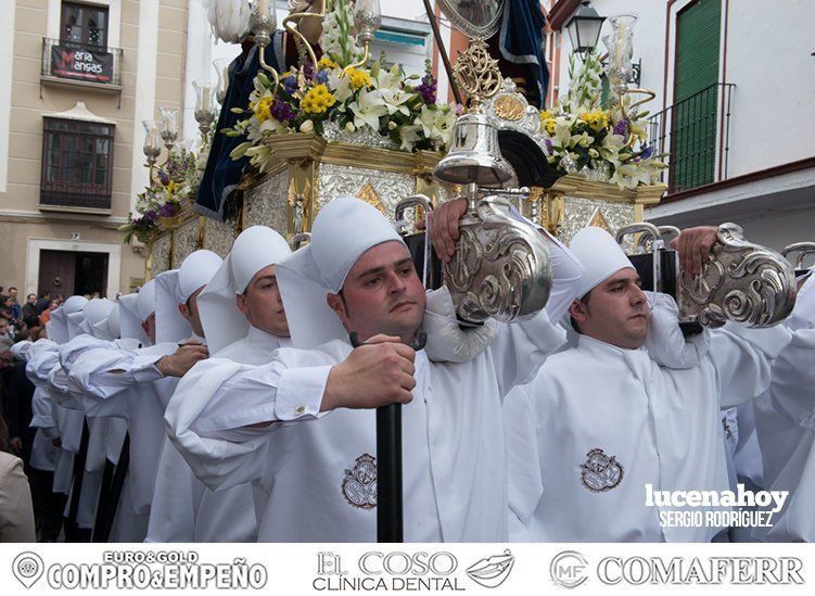 Galería: La cofradía de la Resurrección y Ángeles pone broche final a una Semana Santa de amargo regusto