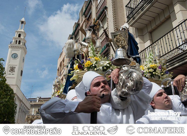 Galería: La cofradía de la Resurrección y Ángeles pone broche final a una Semana Santa de amargo regusto Galería: La cofradía de la Resurrección y Ángeles pone broche final a una Semana Santa de amargo regusto