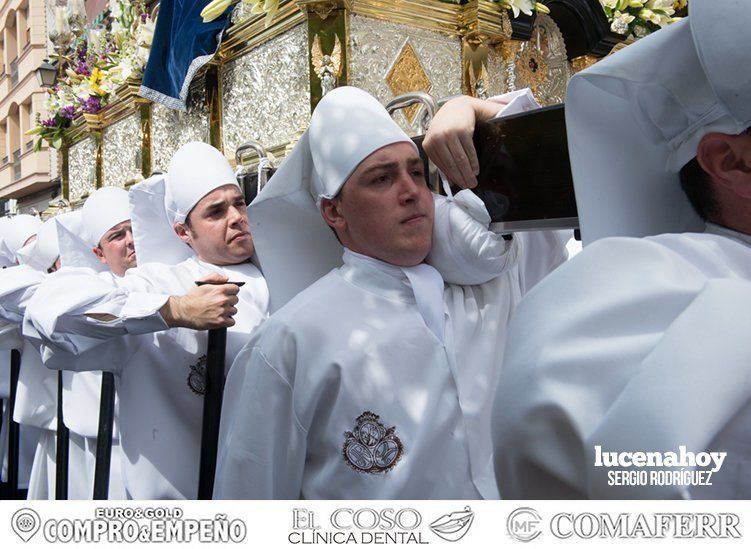 Galería: La cofradía de la Resurrección y Ángeles pone broche final a una Semana Santa de amargo regusto Galería: La cofradía de la Resurrección y Ángeles pone broche final a una Semana Santa de amargo regusto