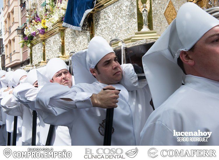 Galería: La cofradía de la Resurrección y Ángeles pone broche final a una Semana Santa de amargo regusto