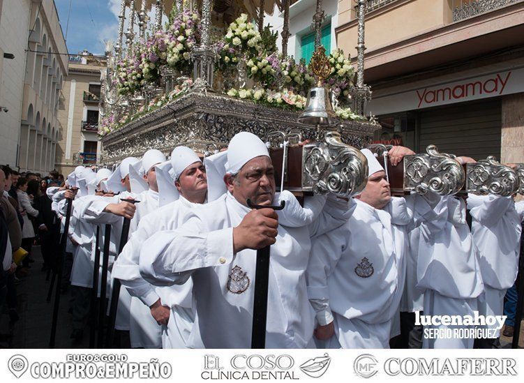 Galería: La cofradía de la Resurrección y Ángeles pone broche final a una Semana Santa de amargo regusto