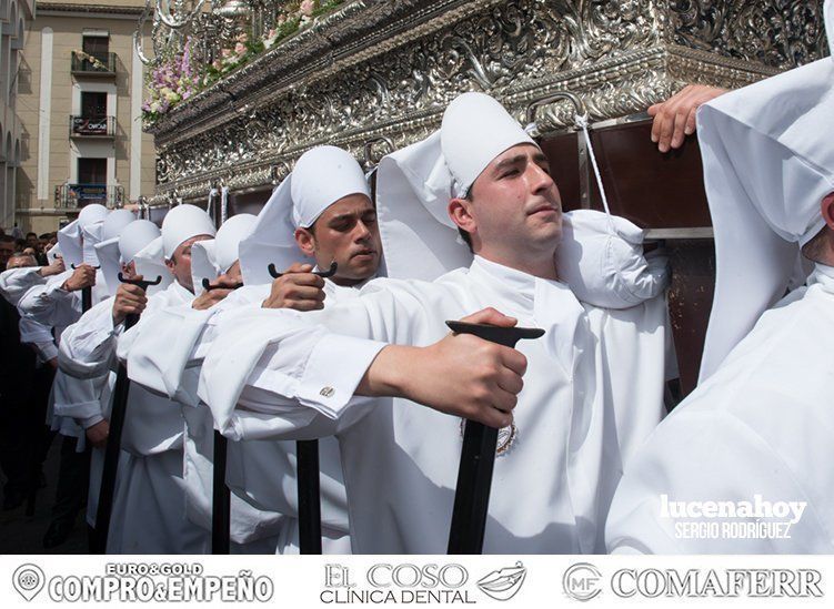 Galería: La cofradía de la Resurrección y Ángeles pone broche final a una Semana Santa de amargo regusto Galería: La cofradía de la Resurrección y Ángeles pone broche final a una Semana Santa de amargo regusto