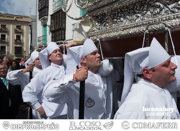 Galería: La cofradía de la Resurrección y Ángeles pone broche final a una Semana Santa de amargo regusto Galería: La cofradía de la Resurrección y Ángeles pone broche final a una Semana Santa de amargo regusto