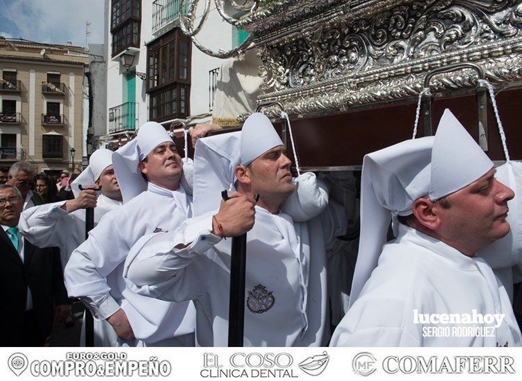 Galería: La cofradía de la Resurrección y Ángeles pone broche final a una Semana Santa de amargo regusto