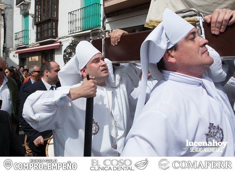 Galería: La cofradía de la Resurrección y Ángeles pone broche final a una Semana Santa de amargo regusto Galería: La cofradía de la Resurrección y Ángeles pone broche final a una Semana Santa de amargo regusto
