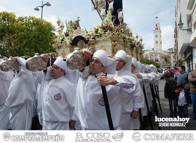 Galería: La cofradía de la Resurrección y Ángeles pone broche final a una Semana Santa de amargo regusto