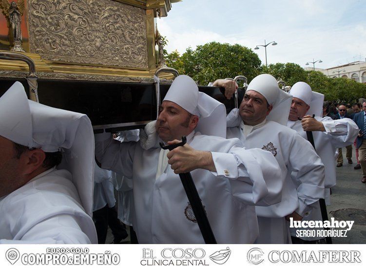 Galería: La cofradía de la Resurrección y Ángeles pone broche final a una Semana Santa de amargo regusto