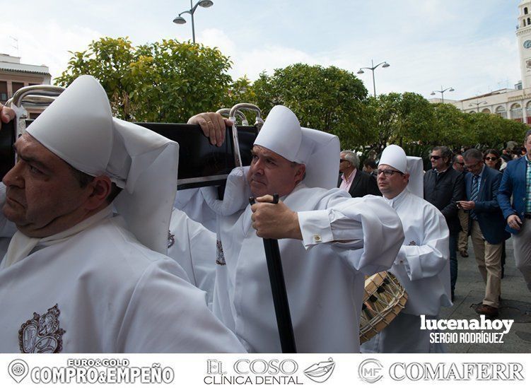Galería: La cofradía de la Resurrección y Ángeles pone broche final a una Semana Santa de amargo regusto Galería: La cofradía de la Resurrección y Ángeles pone broche final a una Semana Santa de amargo regusto