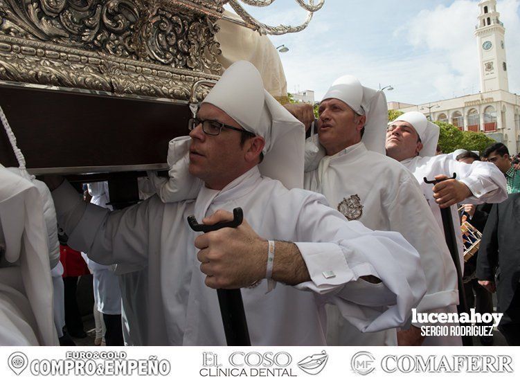 Galería: La cofradía de la Resurrección y Ángeles pone broche final a una Semana Santa de amargo regusto