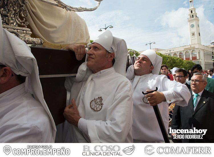 Galería: La cofradía de la Resurrección y Ángeles pone broche final a una Semana Santa de amargo regusto