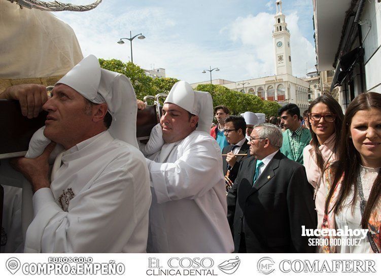 Galería: La cofradía de la Resurrección y Ángeles pone broche final a una Semana Santa de amargo regusto