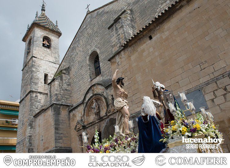 Galería: La cofradía de la Resurrección y Ángeles pone broche final a una Semana Santa de amargo regusto