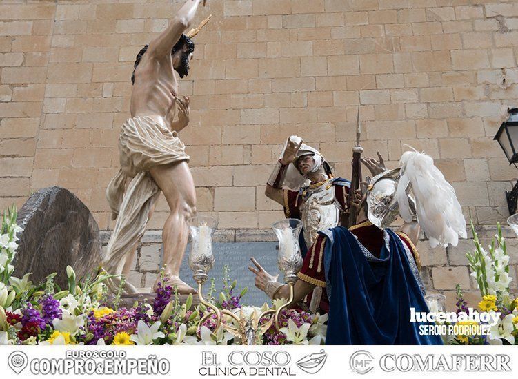 Galería: La cofradía de la Resurrección y Ángeles pone broche final a una Semana Santa de amargo regusto