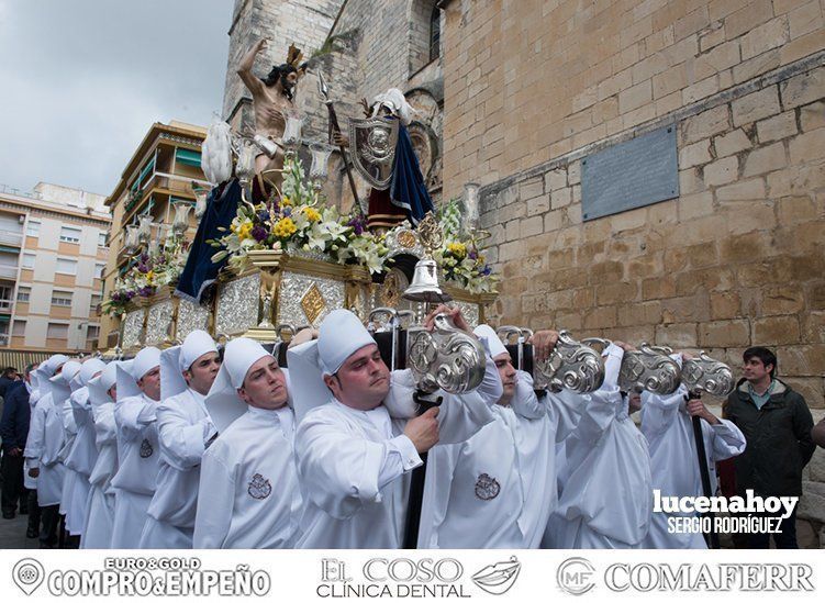 Galería: La cofradía de la Resurrección y Ángeles pone broche final a una Semana Santa de amargo regusto