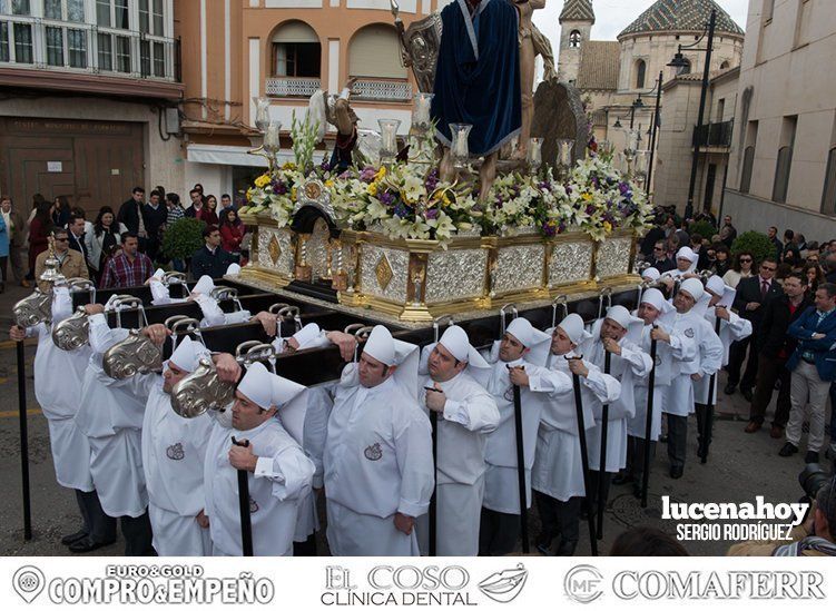 Galería: La cofradía de la Resurrección y Ángeles pone broche final a una Semana Santa de amargo regusto Galería: La cofradía de la Resurrección y Ángeles pone broche final a una Semana Santa de amargo regusto