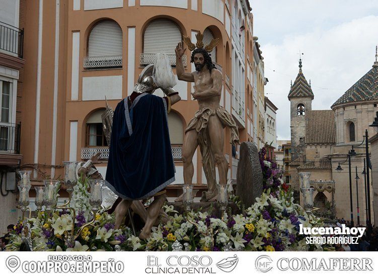 Galería: La cofradía de la Resurrección y Ángeles pone broche final a una Semana Santa de amargo regusto Galería: La cofradía de la Resurrección y Ángeles pone broche final a una Semana Santa de amargo regusto