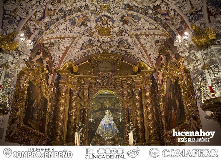 El Santuario de María Stma. de Araceli celebra una jornada de puertas abiertas y presenta la restaurada 'Urna de la Demanda Rica'