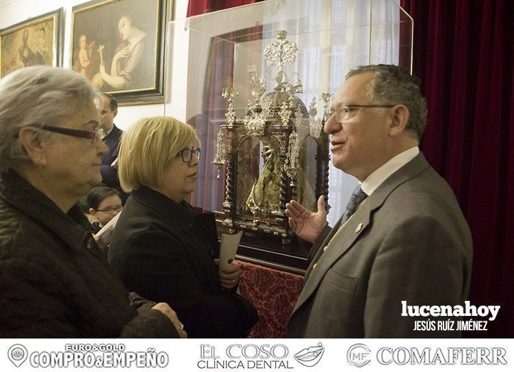 El Santuario de María Stma. de Araceli celebra una jornada de puertas abiertas y presenta la restaurada 'Urna de la Demanda Rica'