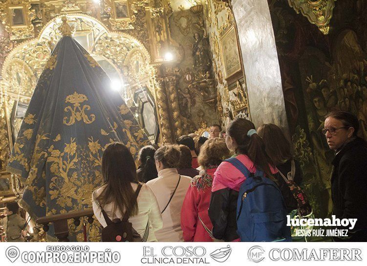El Santuario de María Stma. de Araceli celebra una jornada de puertas abiertas y presenta la restaurada 'Urna de la Demanda Rica'