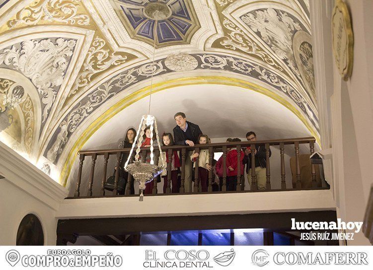 El Santuario de María Stma. de Araceli celebra una jornada de puertas abiertas y presenta la restaurada 'Urna de la Demanda Rica'