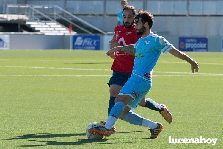  Sergio Torres, autor de la diana decisiva, en el partido de la primera vuelta contra el Villanueva. SERGIO RODRÍGUEZ 