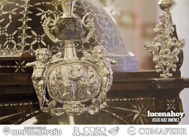 El Santuario de María Stma. de Araceli celebra una jornada de puertas abiertas y presenta la restaurada 'Urna de la Demanda Rica'