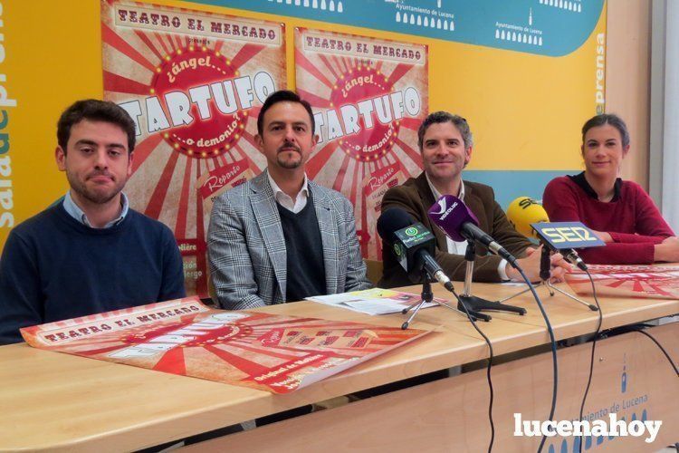 Víctor del Moral, Manuel Lara, José Delgado y Sheila Rivas. Víctor del Moral, Manuel Lara, José Delgado y Sheila Rivas.