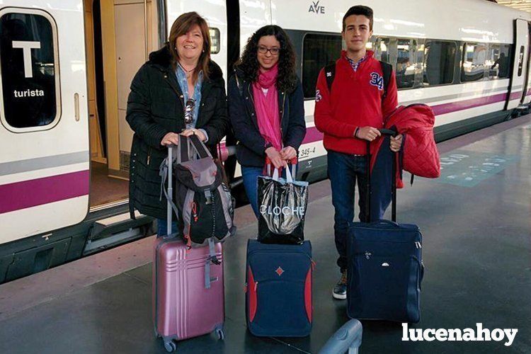  Toñi Ortega, María de los Ángeles Sánchez y Víctor Haro. 