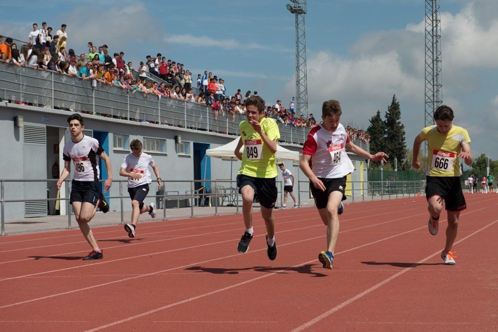 Galería: 450 estudiantes de los institutos lucentinos participan en las Olimpiadas de Secundaria.