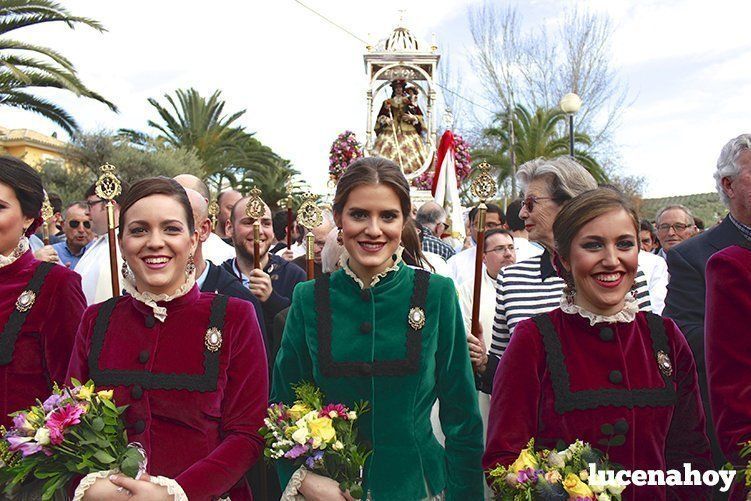 Galería: Miles de lucentinos acompañan a María Stma. de Araceli en la romería de Bajada Galería: Miles de lucentinos acompañan a María Stma. de Araceli en la romería de Bajada