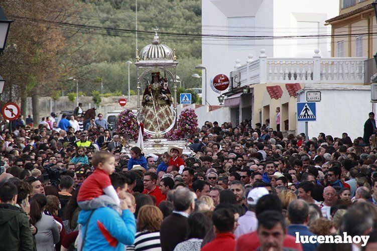 Galería: Miles de lucentinos acompañan a María Stma. de Araceli en la romería de Bajada Galería: Miles de lucentinos acompañan a María Stma. de Araceli en la romería de Bajada