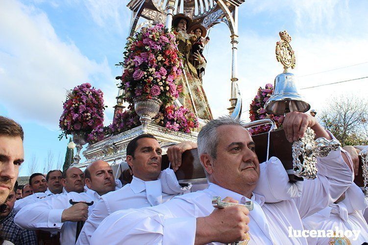 Galería: Miles de lucentinos acompañan a María Stma. de Araceli en la romería de Bajada Galería: Miles de lucentinos acompañan a María Stma. de Araceli en la romería de Bajada